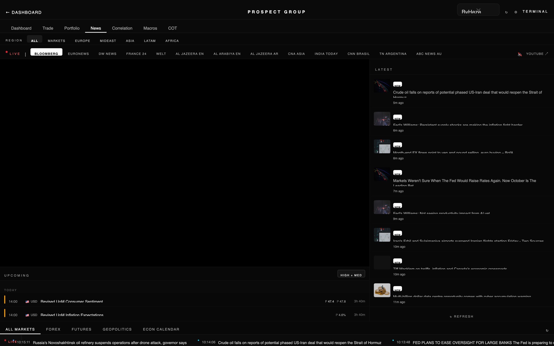 Terminal: News